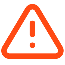 Icon mit einem Ausrufezeichen